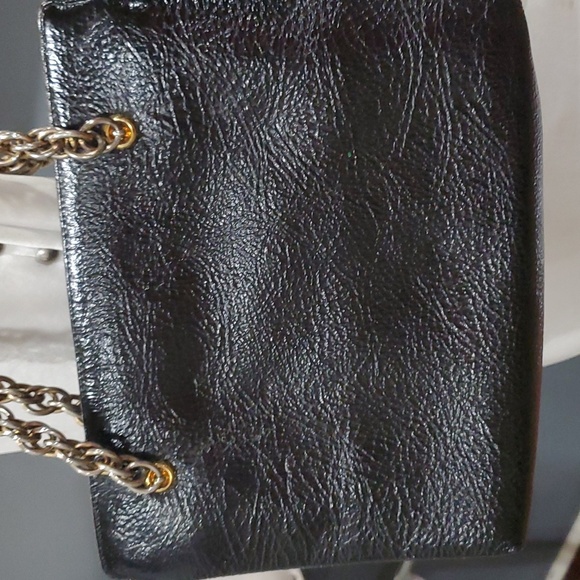 Vtg Koret black leather hand purse - Picture 16 of 16